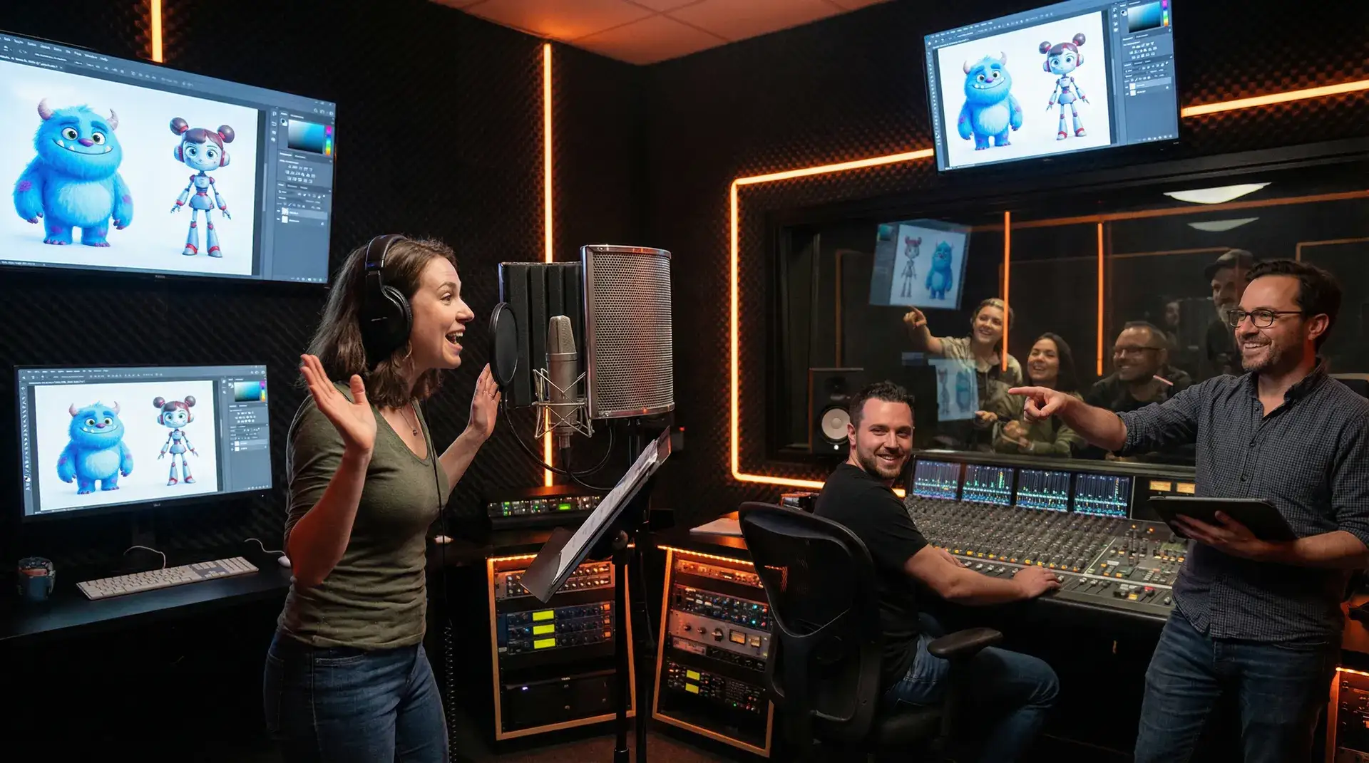 动画IP《星际萌宠》配音项目